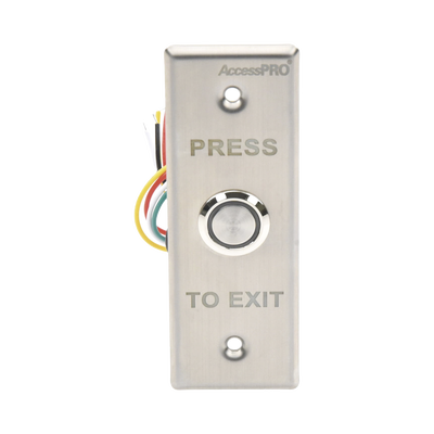 Botón de Salida con Aro Iluminado/ IP65 / Diseño Estético