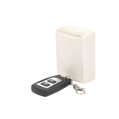 Receptor de 2 Canales con Control Remoto / Soporta 40 Transmisores
