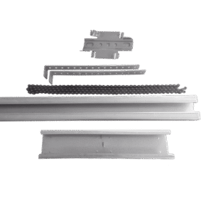 Extensión / Riel tipo C / 1 Mts. Extensión / Riel tipo C / 1 Mts.