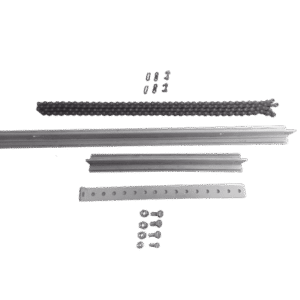 Extensión / Riel tipo T / 1mts. Extensión / Riel tipo T / 1mts.