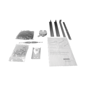 Kit de Riel tipo T / 3mts / Compatible C / Motor ACCESSFORCE / FS1000APPRT / Incluye 3 secciones de riel / 2 Coples / 6 mts de cadena .