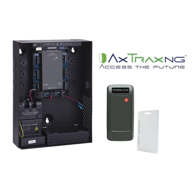 Kit de control de acceso de 2 lectoras IP, 30,000 usuarios, última generación Kit de control de acceso de 2 lectoras IP, 30,000 usuarios, última generación