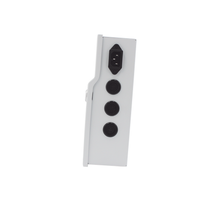 Fuente de Alimentación / 1 Salida 11-15 Vcc / 5 A / Temporizador Integrado / Con Capacidad de Batería de Respaldo / Requiere Batería / Aplicaciones en sistemas de control de Acceso