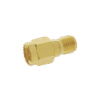 Adaptador en Línea, de Conector SMA Macho a SMA Hembra Inverso, Oro/ Oro/ Teflón. Adaptador en Línea, de Conector SMA Macho a SMA Hembra Inverso, Oro/ Oro/ Teflón.
