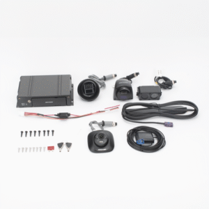 Kit DVR Móvil / 2 Cámaras Interior + 2 Cámaras Exterior / (1080p) / 4 Canales TURBOHD / Tecnología IA Integrada / Soporta 4G / GPS / Sensor G / Soporta 2 Memorias SD (512 GB total)