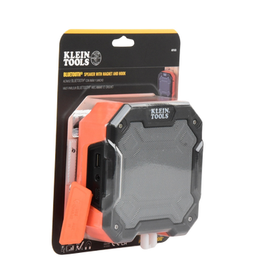 Bocina Portátil BLUETOOTH® con Imán y Gancho para Colgarse. Permite Altavoz Manos Libres con Micrófono Incorporado.