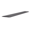 Canaleta de Piso de 4 Vías, Material PVC Rígido, 6 ft de largo, 176 mm de Ancho, Color Negro