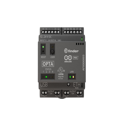 Arduino Opta LITE / Ideal para integraciones autónomas , soporta múltiples lenguajes de programación, Ethernet,USB-C