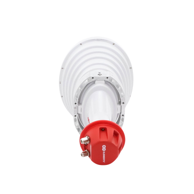 Antena Sectorial Asimétrica, apertura 20 grados tipo cuerno 20.5 dBi 5180-6000 MHz conectores tipo N hembra