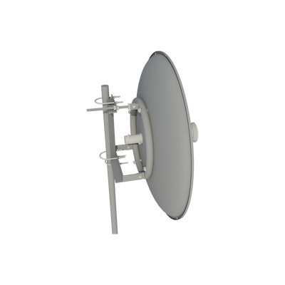 Antena Direccional de 1 m. de Diám. 34 dBi para frecuencia de 4.9 a 6.2 GHZ (Slant:45°).