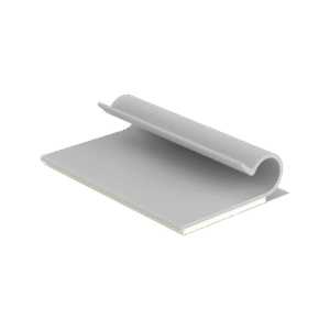 Clip Adhesivo Tipo J, Para Cables de Hasta 6.4 mm de Diametro, Uso Interior, Color Gris, Paquete de 100pz Clip Adhesivo Tipo J, Para Cables de Hasta 6.4 mm de Diametro, Uso Interior, Color Gris, Paquete de 100pz