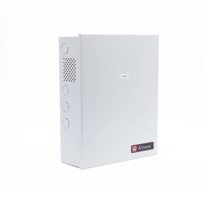 12 Vcc @ 10 A / Fuente tipo control / 16 salidas / capacidad de baterías de respaldo / Requiere batería. 12 Vcc @ 10 A / Fuente tipo control / 16 salidas / capacidad de baterías de respaldo / Requiere batería.