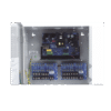 12 Vcc @ 10 A / Fuente tipo control / 16 salidas / capacidad de baterías de respaldo / Requiere batería. 12 Vcc @ 10 A / Fuente tipo control / 16 salidas / capacidad de baterías de respaldo / Requiere batería.