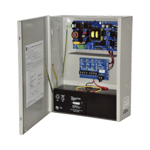 Fuente de alimentación de 24 Vcd@ 10 A / Con capacidad de baterías de respaldo / 1 salida / Requieren baterías / Voltaje de entrada de : 115 Vca. Fuente de alimentación de 24 Vcd@ 10 A / Con capacidad de baterías de respaldo / 1 salida / Requieren baterías / Voltaje de entrada de : 115 Vca.