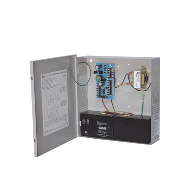 Fuente de poder para control de acceso de 12/24 Vcc @ 1.75 A Fuente de poder para control de acceso de 12/24 Vcc @ 1.75 A