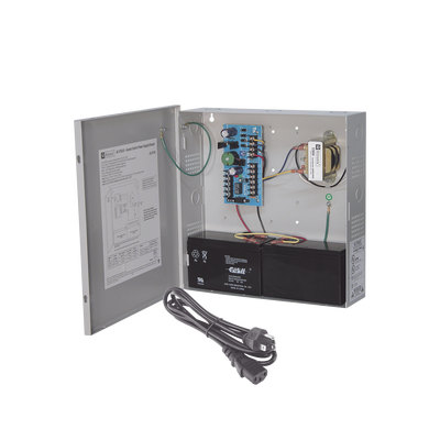 Fuente de poder para control de acceso de 12/24 Vcc @ 1.75 A Fuente de poder para control de acceso de 12/24 Vcc @ 1.75 A