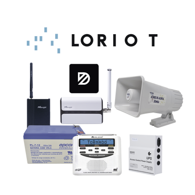 KIT INICIAL PARA ALARMA SISMICA DE LARGO ALCANCE CON LORAWAN