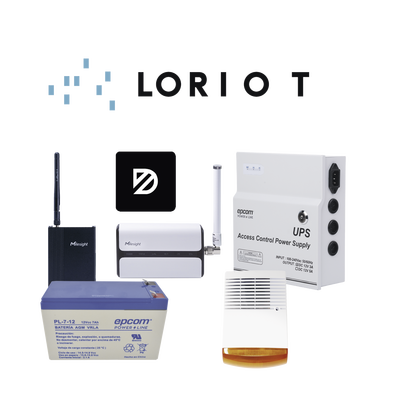 KIT INICIAL PARA ALARMA VECINAL DE LARGO ALCANCE CON LORAWAN