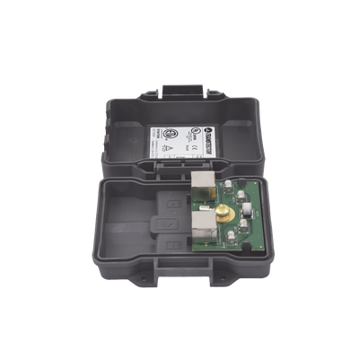 Protector PoE Contra Descargas Atmosféricas Ideal Para Enlaces Inalámbricos Gigabit y Cámaras IP Con Tecnología Tubo Descarga De Gas