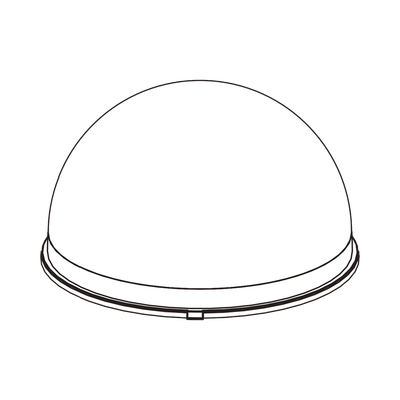 CARCASA CON BURBUJA SUPERERIOR P/CAMARA SNF-8010V