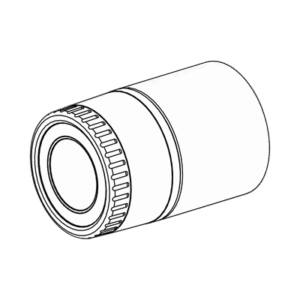 Cubierta frontal para camaras tipo IP bala Wisenet