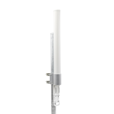 Antena omnidireccional, potente cobertura de 360°, doble polaridad MIMO 2x2, frecuencia 2 GHz (2.35-2.55 GHz) de 10 dBi Antena omnidireccional, potente cobertura de 360°, doble polaridad MIMO 2x2, frecuencia 2 GHz (2.35-2.55 GHz) de 10 dBi