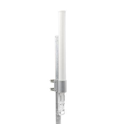 Antena omnidireccional, potente cobertura de 360°, doble polaridad MIMO 2x2, frecuencia 2 GHz (2.35-2.55 GHz) de 10 dBi Antena omnidireccional, potente cobertura de 360°, doble polaridad MIMO 2x2, frecuencia 2 GHz (2.35-2.55 GHz) de 10 dBi