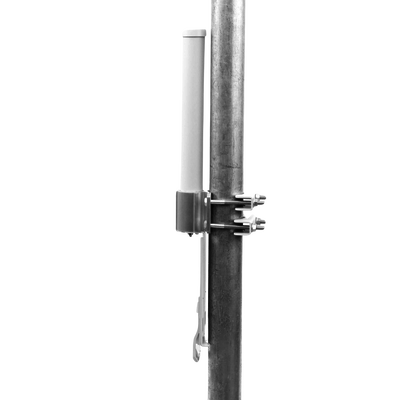 Antena omnidireccional, potente cobertura de 360°, doble polaridad MIMO 2x2, frecuencia 5 GHz (5.45-5.85 GHz) de 10 dBi Antena omnidireccional, potente cobertura de 360°, doble polaridad MIMO 2x2, frecuencia 5 GHz (5.45-5.85 GHz) de 10 dBi