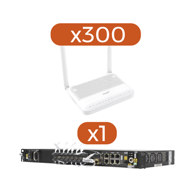 Kit 300 ONTs HG6145D2 + 1 OLT AN6001G16-AC Kit 300 ONTs HG6145D2 + 1 OLT AN6001G16-AC