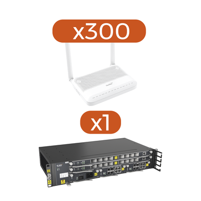 Kit 300 ONT´s HG6145D2 + 1 OLT AN5516-04-AC Kit 300 ONT´s HG6145D2 + 1 OLT AN5516-04-AC