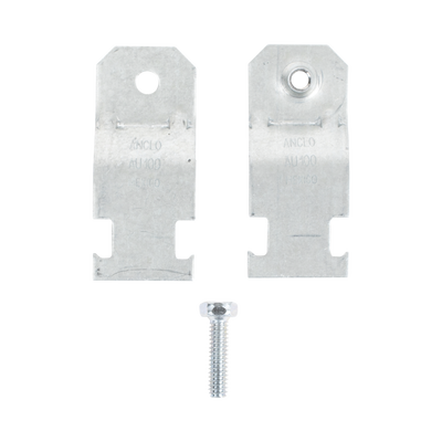 Abrazadera Unicanal para Conduit Pared Gruesa y PVC de 1 1/2" (38 mm).