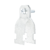Abrazadera Unicanal Conduit Pared Gruesa y PVC de 4" (102 mm).