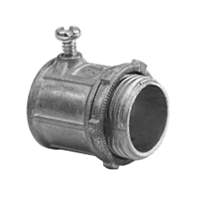 Conector de 1/2" para Tubo Pared Delgada con Tornillos Opresores.