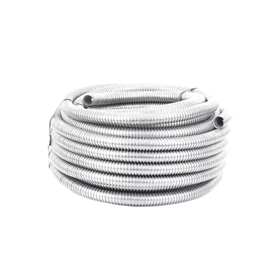 Tubo Flexible galvanizado de 1" (25 mm) Rollo con 30 mts