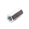 Cople hexagonal roscado cuerda máquina galvanizado d 9.5 mm (3/8")