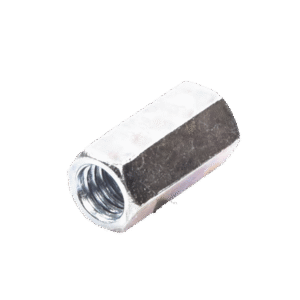 Cople hexagonal roscado cuerda máquina galvanizado d 9.5 mm (3/8")