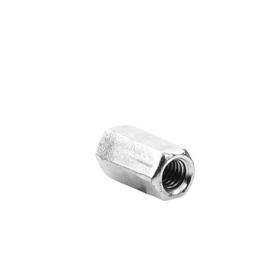 Cople hexagonal roscado cuerda máquina galvanizado de 7.9mm ( 5/16") Cople hexagonal roscado cuerda máquina galvanizado de 7.9mm ( 5/16")