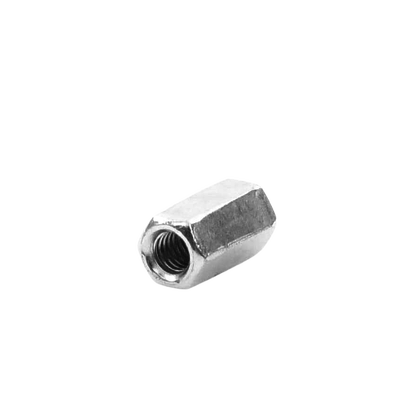 Cople hexagonal roscado cuerda máquina galvanizado de 7.9mm ( 5/16") Cople hexagonal roscado cuerda máquina galvanizado de 7.9mm ( 5/16")