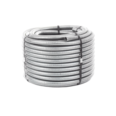 Tubo Flexible tipo Liquidtight de 1" (25 mm). Acero + PVC. Rollo de 30 Metros.