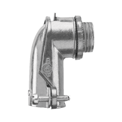 Conector curvo para tubo flexible 3/8" (9.5 mm)