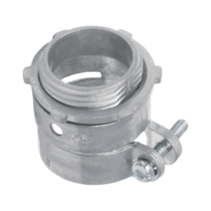 Conector recto para tubo flexible de 1 1/2" (38 mm)