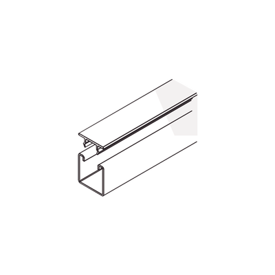 Tope Unicanal Plano para Tornillo de 3/8" ( 9.5 mm ).