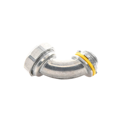 Conector Curvo para tubo tipo Liquidtight de 1/2" (13 mm). Compatible con ANC-COT12.