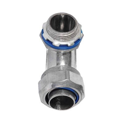 Conector Curvo para tubo tipo Liquidtight de 1/2" (13 mm). Compatible con ANC-COT12.