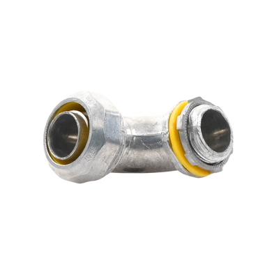 Conector Curvo para tubo tipo Liquidtight de 3/4" (19 mm). Compatible con ANC-COT34.