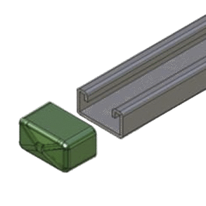 Remate Cuadrado para Unicanal 4X2.