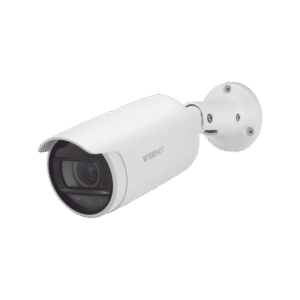 Cámara IP Tipo Bala 4 Megapíxel / Lente varifocal motorizado 3.3 a 10.3mm / IR 30M / WDR 120db / IP66 / H.265 & WiseStream / modo pasillo / POE 802.3af