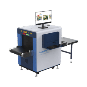 Sistema de inspección por Rayos X para equipaje de mano con túnel de 50 x 30 cms. Escaneo mejorado y detección de explosivos. Puesta en marcha y capacitación incluida