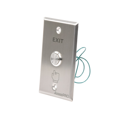 Botón de cabeza plana / Exterior IP65 / Estético