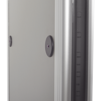 Detector de metales de 6 zonas/ Uso en Interior/ Contador de alarmas y Personas